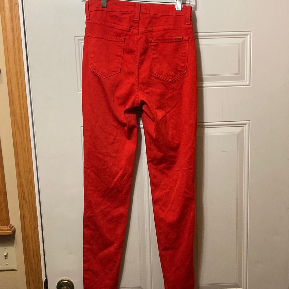 Kan Can Vibrant Red Skinny Jeans 28